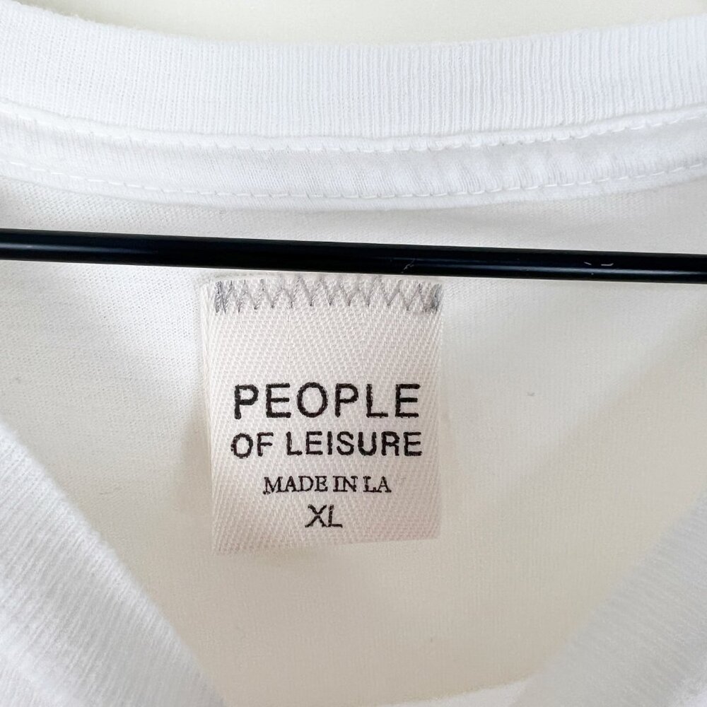 People Of Leisure Radiohead No Matter Band Tee Oversized Graphic T-Shirt Rock - Picture 5 of 11